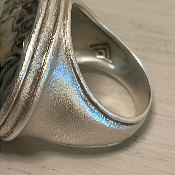Silpada Abalone Rock Ring R2760 - Picture 12 of 14